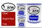 Preview: Opel, Bright Red, 72U: 1L Lackdose + 1L Klarlack + 500ml Härter - Set, von ATW Autoteile West.
